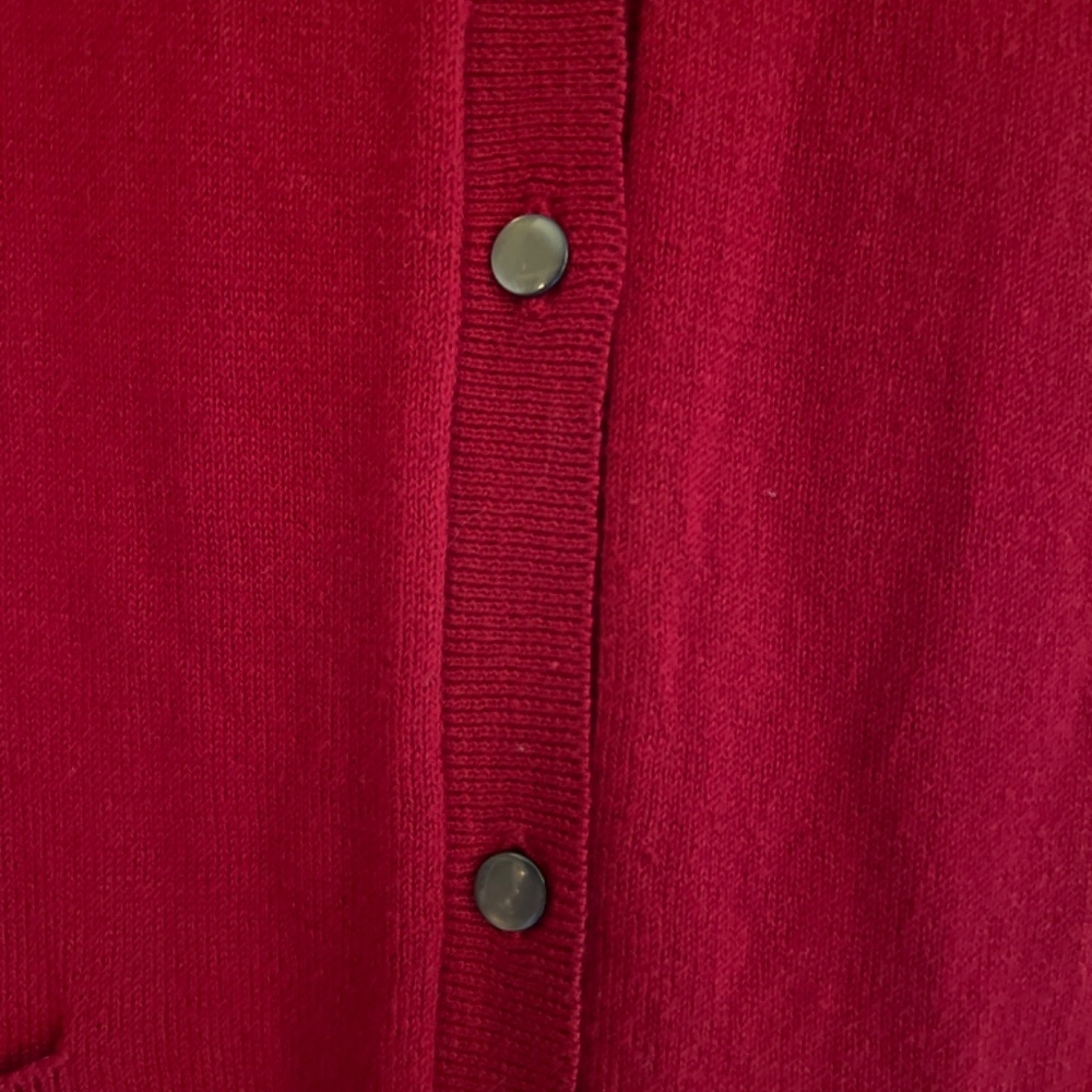Eddie Bauer Cotton and Silk Cardigan Sweater - Picture 3 of 5